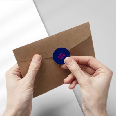 Lacre Adesivo Envelope