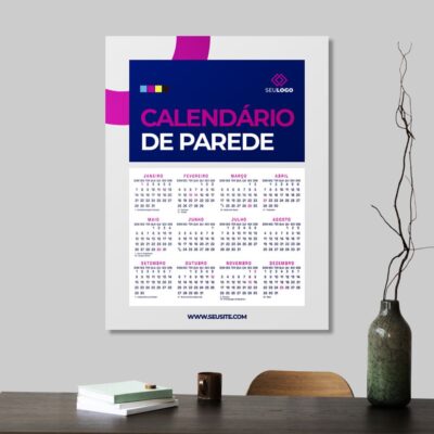 Calendário de Parede A3