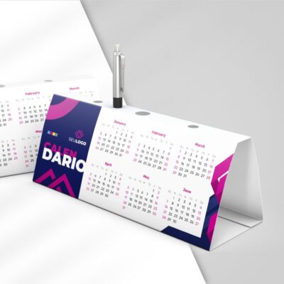 Calendário Porta Caneta