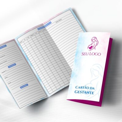 Cartão Pré Natal Gestante