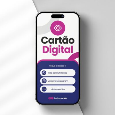 Cartão de Visita Digital