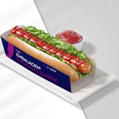 Embalagem Hot Dog
