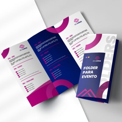 Folder Programação Evento