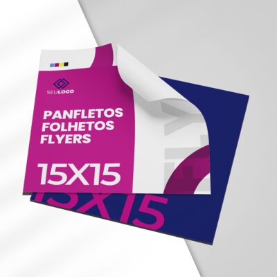 Panfleto 15x15cm